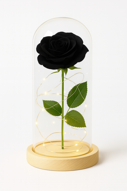 ROSE ÉTERNELLE NOIRE